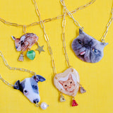 Upload Your Own ~ Picto-Pet Pendant Necklace