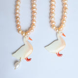 Goose on the Loose Pendant Necklace